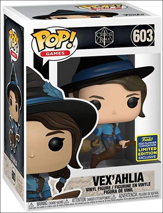 POP! Games figure 603 Vex'ahlia (2020 Summer Convention Exclusive)