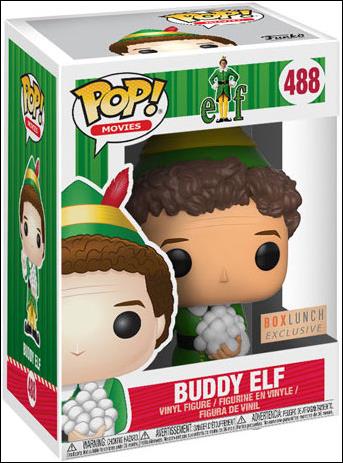 POP! Movies figure 488 Buddy Elf (Snowballs) BoxLunch Exclusive