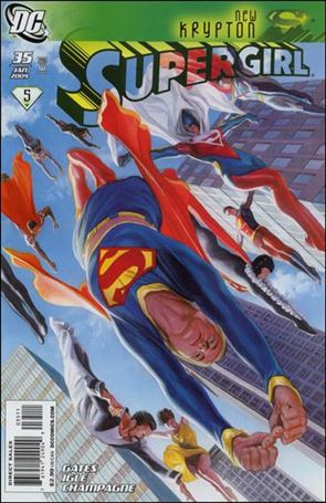 Supergirl (2005) issue 35 Alex Ross Cover