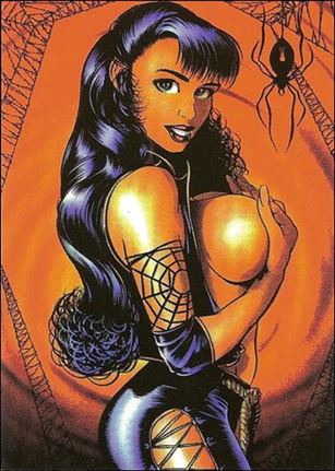 Widow Special Edition Collector's Card Set (1997) card 10 Escape To The Desert