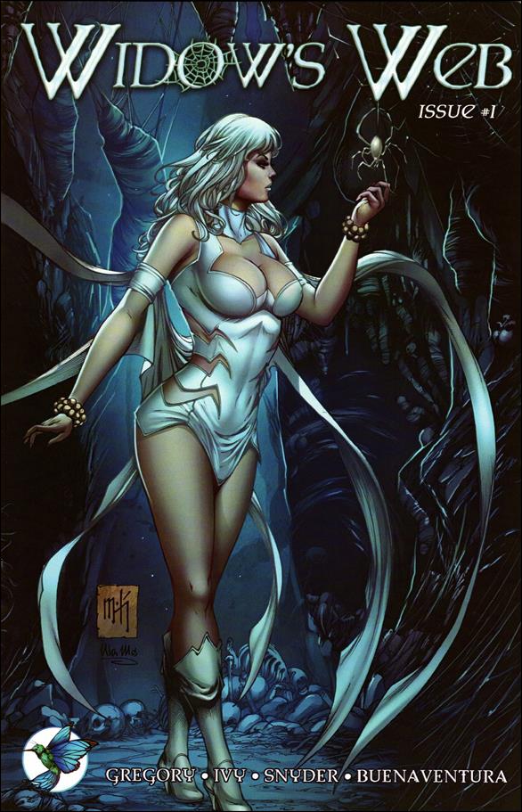 Widow's Web issue 1-B Mike Krome Wraparound Cover