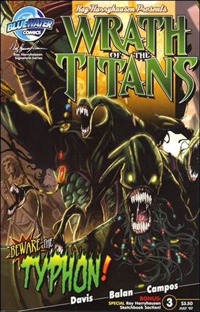 Wrath of the Titans issue 3 Joey Campos Cover