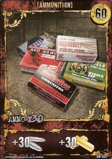 Resident Evil: Alliance (Base Set) card AM-003 Ammo x 30