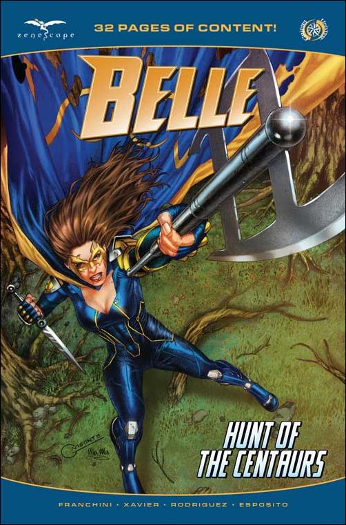 Belle: Hunt of the Centaurs issue nn Geebo Vigonte Cover