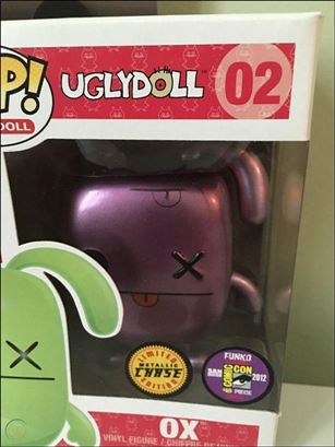 Pop! Uglydoll figure 2-D Ox (Purple Metallic 2012 SDCC)