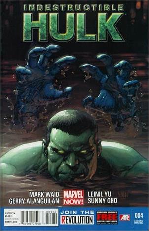 Indestructible Hulk issue 4-C Leinil Francis Yu Cover (2nd Printing)