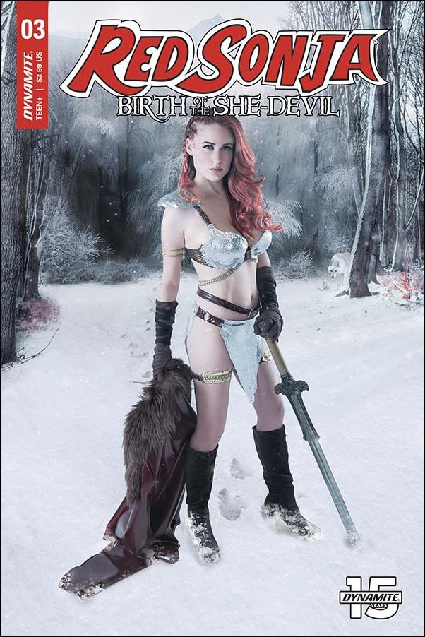 Red Sonja: Birth of the She-Devil issue 3-C Cosplay Photo Cover