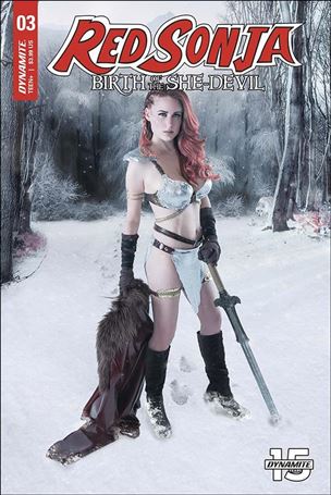 Red Sonja: Birth of the She-Devil issue 3-C Cosplay Photo Cover