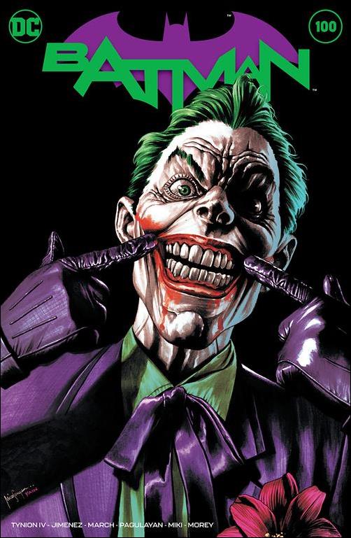 Batman (2016) issue 100-L Mico Suayan Unknown Comics Cover