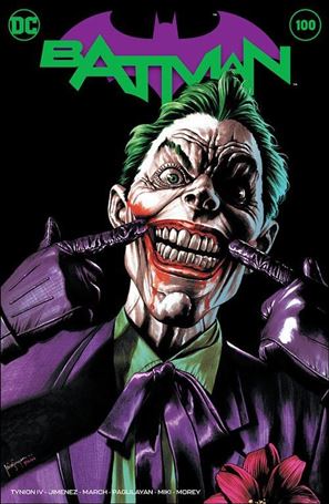 Batman (2016) issue 100-L Mico Suayan Unknown Comics Cover