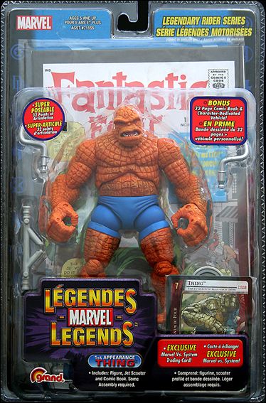 Marvel Legends (Legendary Riders Series) figure 6-B 1st Appearance Thing (Canada)