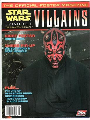 Official Star Wars: Episode I The Phantom Menace Poster Magazine Cover Image 2