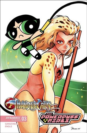 ThunderCats / The Powerpuff Girls issue 3-D Saowee Cardstock Cover