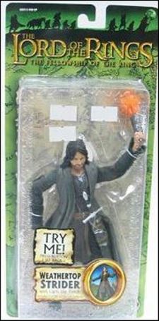 Lord of the Rings (Trilogy) figure 24 Strider (Weathertop w/ Light-Up Torch)