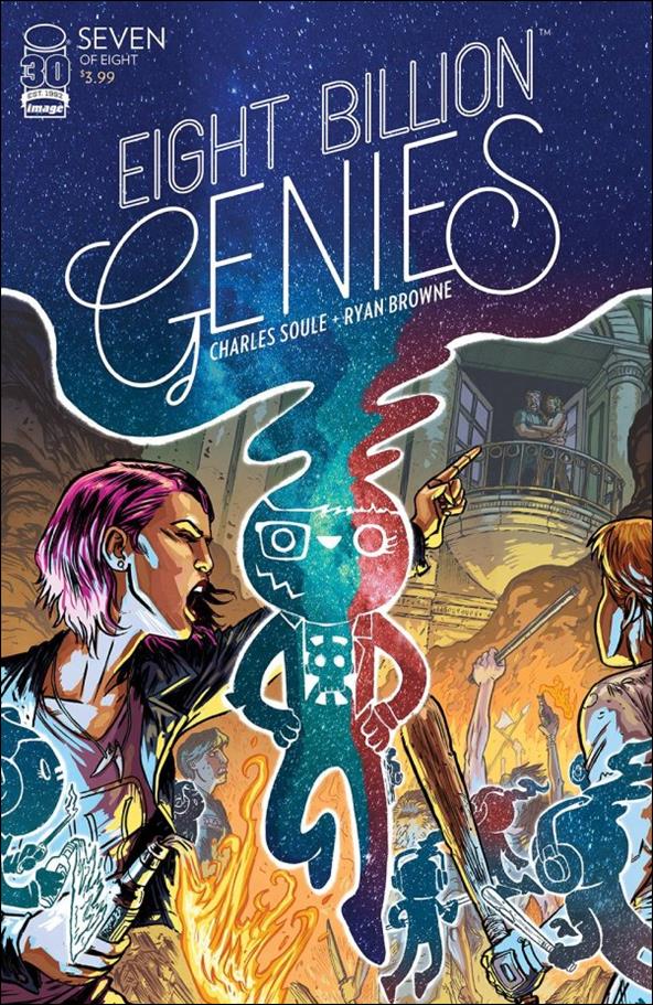 Eight Billion Genies issue 7 Ryan Browne Cover