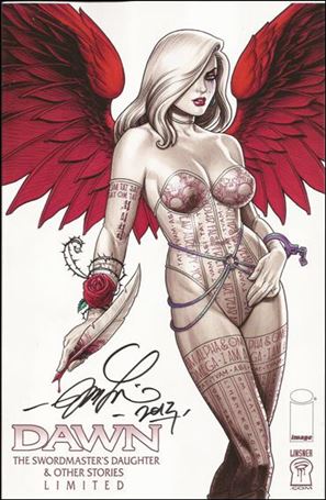 Dawn: The Swordmaster’s Daughter & Other Stories issue nn-B Limited Cover (Signed by Joseph Michael Linsner)