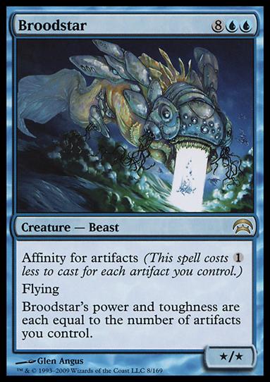 Magic the Gathering: Planechase (Base Set) card 8 Broodstar