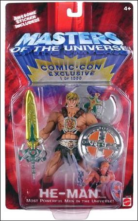 Masters of the Universe (Modern Series)  Basic Action Figures figure 1-B He-Man (SDCC 2001 Exclusive) 1/1000