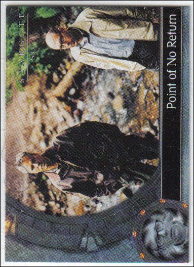 Stargate SG-1: Season 4 (Base Set) card 34 Point of No Return
