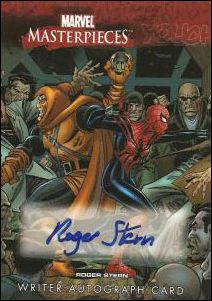 2008 Marvel Masterpieces: Series 3 (Writer Autograph Subset) card RS Roger Stern