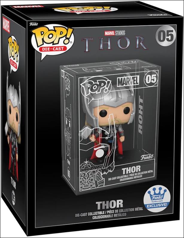 POP! Die-Cast figure 5 Thor Funko Shop Exclusive