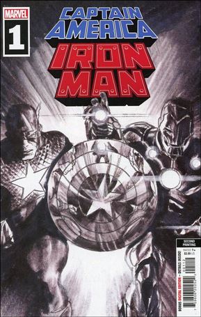 Captain America / Iron Man issue 1-H Alex Ross Sketch Cover (2nd Printing)