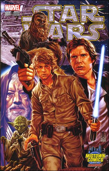 Star Wars (2015) issue 1-YH Mark Brooks Midtown Comics Cover