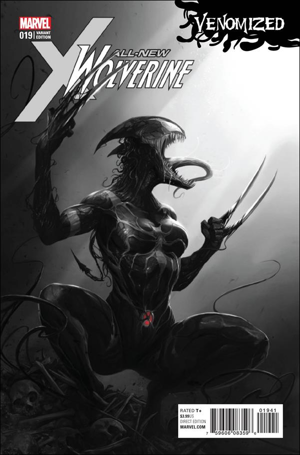 All-New Wolverine  issue 19-E Francesco Mattina 1:500 Venomized Cover