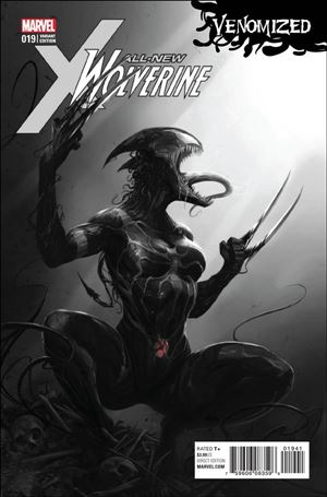All-New Wolverine  issue 19-E Francesco Mattina 1:500 Venomized Cover