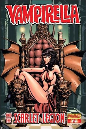 Vampirella and the Scarlet Legion issue 2-B Johnny Desjardins Cover