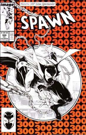 Spawn issue 300-T Todd McFarlane Homage Cover (4th Printing)
