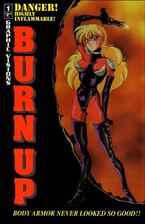 Burn Up! Cover Image 1