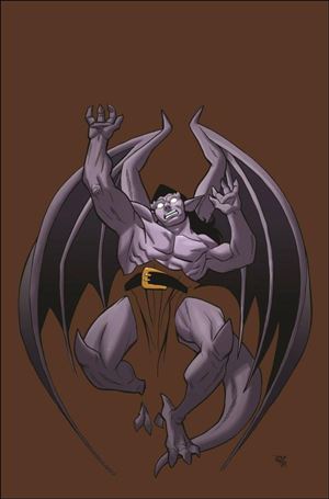 Gargoyles: Quest issue 3-G Drew Moss 1:15 Virgin Color Bleed Cover