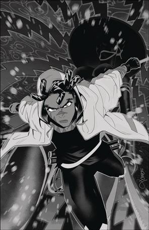 I Heart Skull-Crusher issue 8-C Alessio Zonno 1:10 B&W Virgin Cover