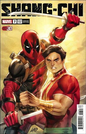 Shang-Chi (2021) issue 7-C Rob Liefeld Deadpool 30 Years Cover
