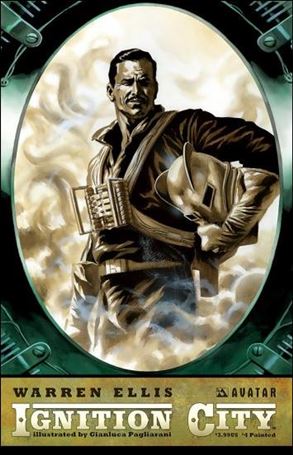 Warren Ellis' Ignition City issue 4-C Painted Cover