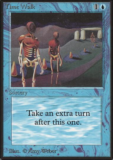 Magic the Gathering: Limited Edition Beta (Base Set) card 84 Time Walk