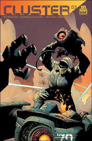 Cluster issue 3 Damian Couceiro Cover