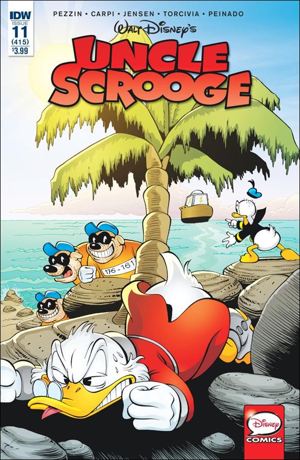 Uncle Scrooge (2015) issue 11 Mark de Jonge Cover