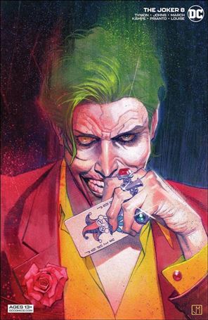 Joker (2021) issue 8-B Jorge Molina Cover