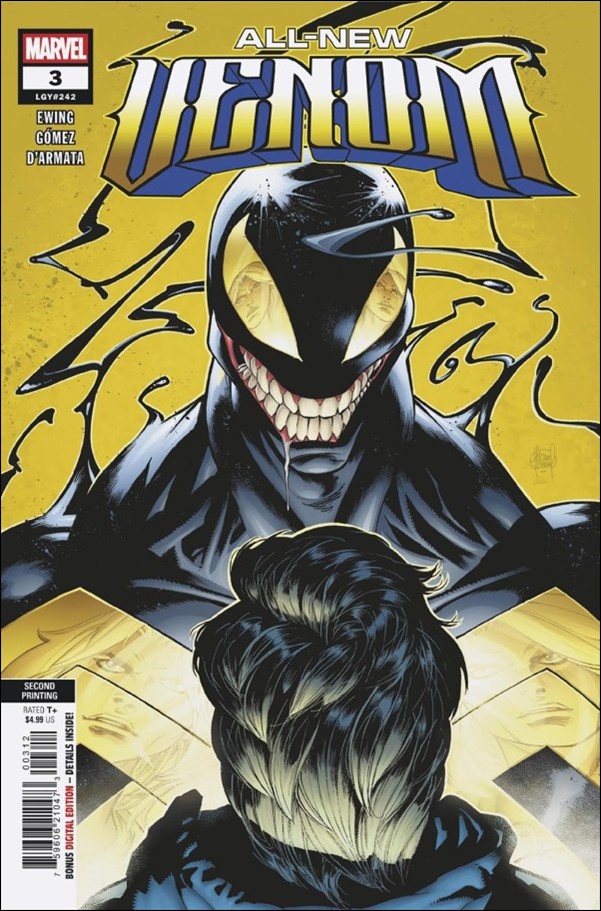 All-New Venom issue 3-F Adam Kubert Cover (Second Printing)
