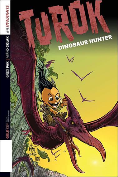 Turok: Dinosaur Hunter (2014) issue 4-E Ken Haeser 1:75 Cover