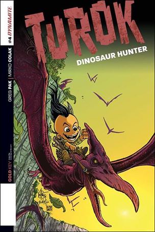 Turok: Dinosaur Hunter (2014) issue 4-E Ken Haeser 1:75 Cover