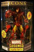Marvel Legends Icons (Series 1)  figure 4 Iron Man (Gold and Red Armor)