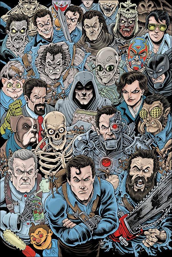 Death to the Army of Darkness issue 1-I Ken Haeser 1:15 Virgin Homage Cover