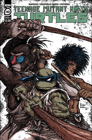 Teenage Mutant Ninja Turtles (2011) issue 143-B Kevin Eastman Cover