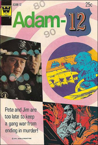 Adam-12 issue 4-B Whitman Cover