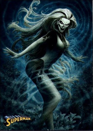 Superman: The Legend (Base Set) card 45 Silver Banshee
