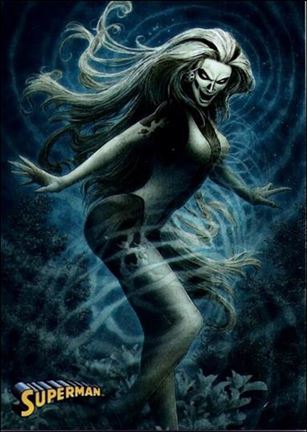 Superman: The Legend (Base Set) card 45 Silver Banshee