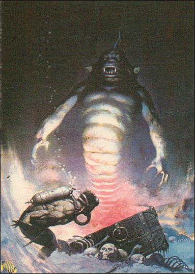 Frazetta (Base Set) card 22 Sea Monster